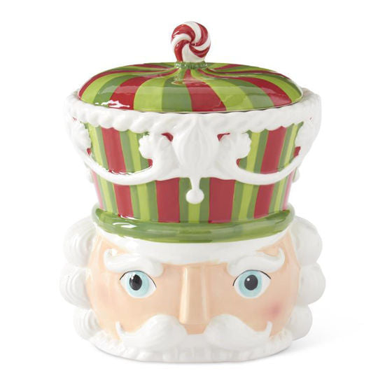 Red & Green Dolomite Nutcracker Cookie