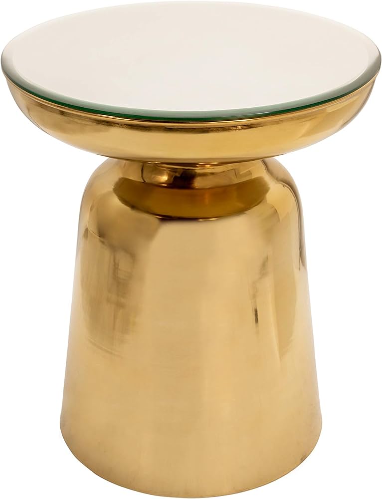 TABLE MIRROR TOP, GOLD