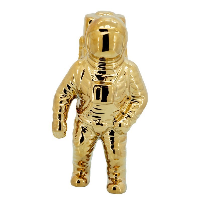 11" ASTRONAUT STATUETTE, GOLD