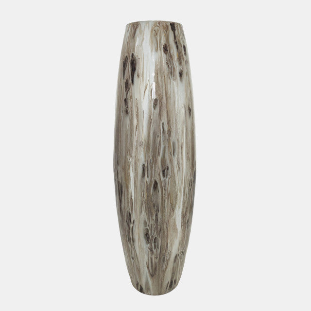Curved Glass Vase