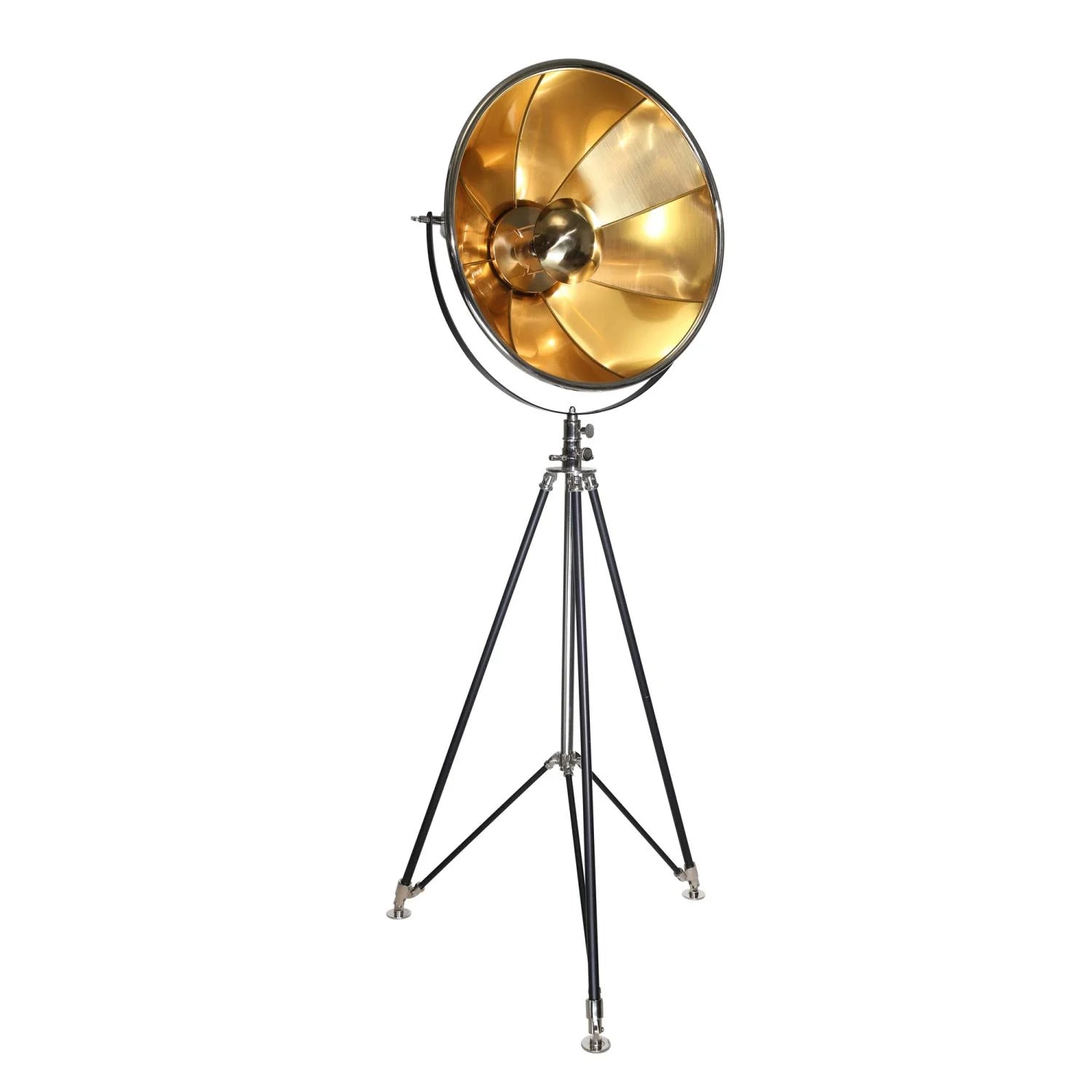 METAL 75" PHOTOGRAPHER´S TRIPOD FLOOR LAMP, BL