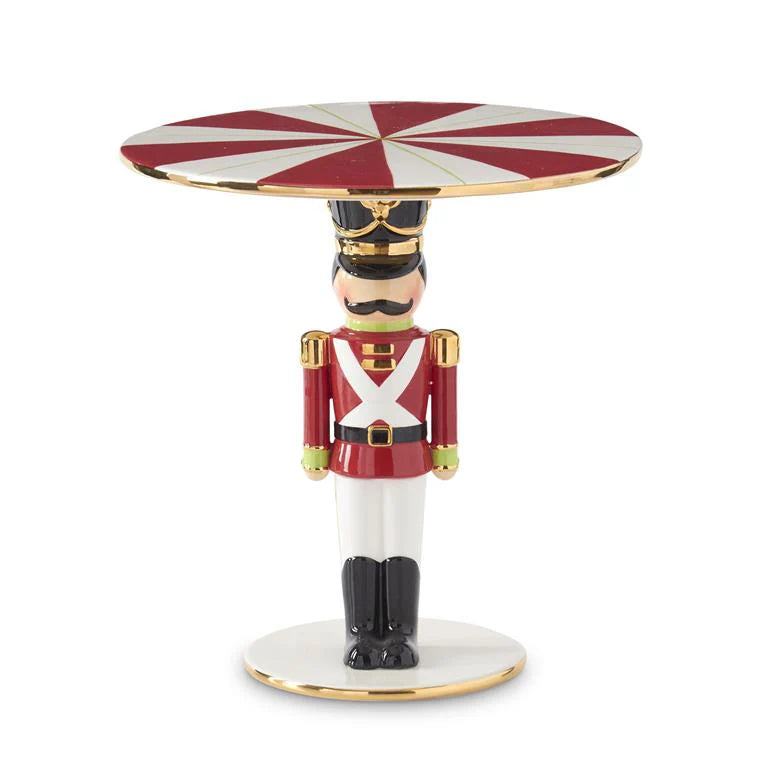 Dolomite Soldier Cake Stand