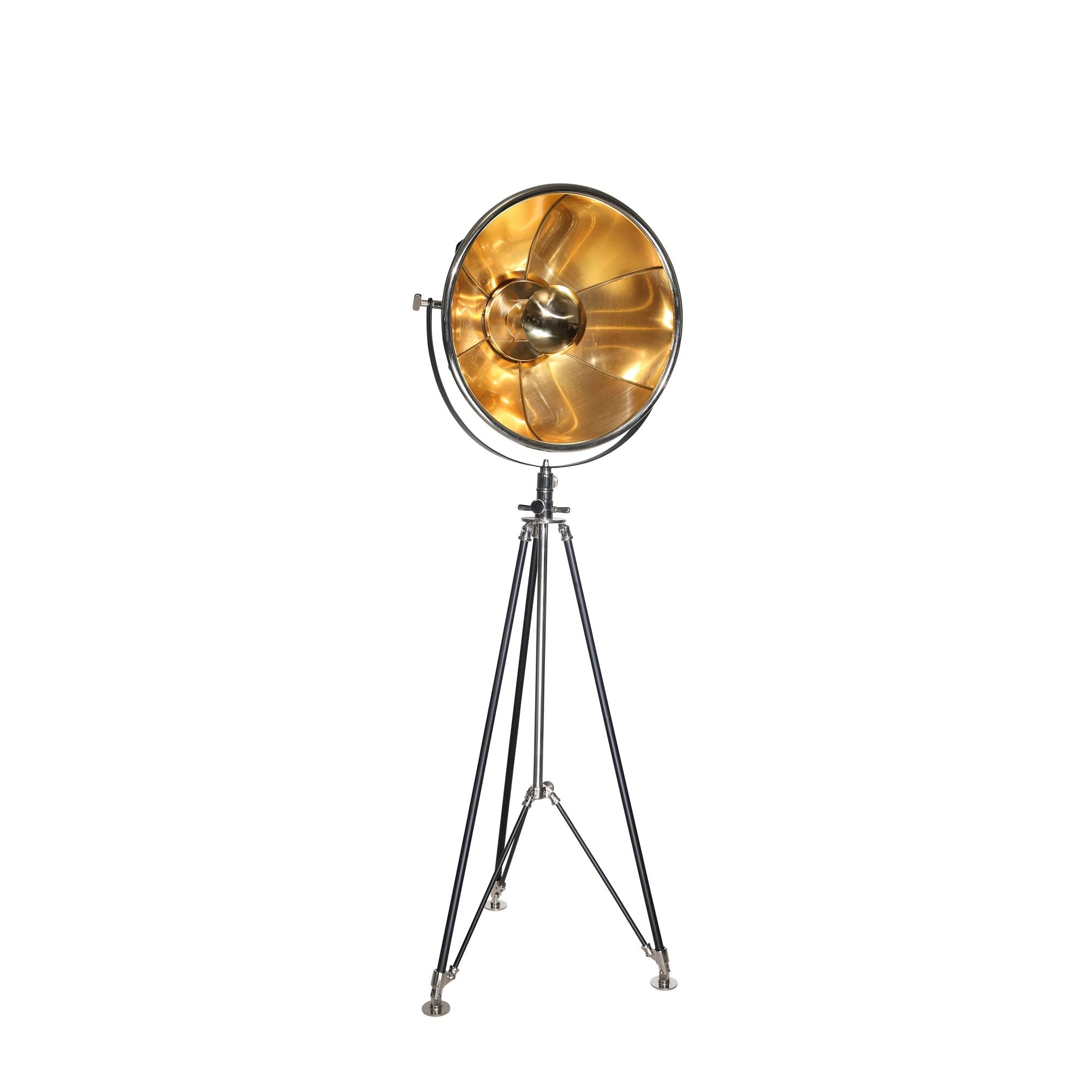 METAL 62" PHOTOGRAPHER´S TRIPOD FLOOR LAMP, BL