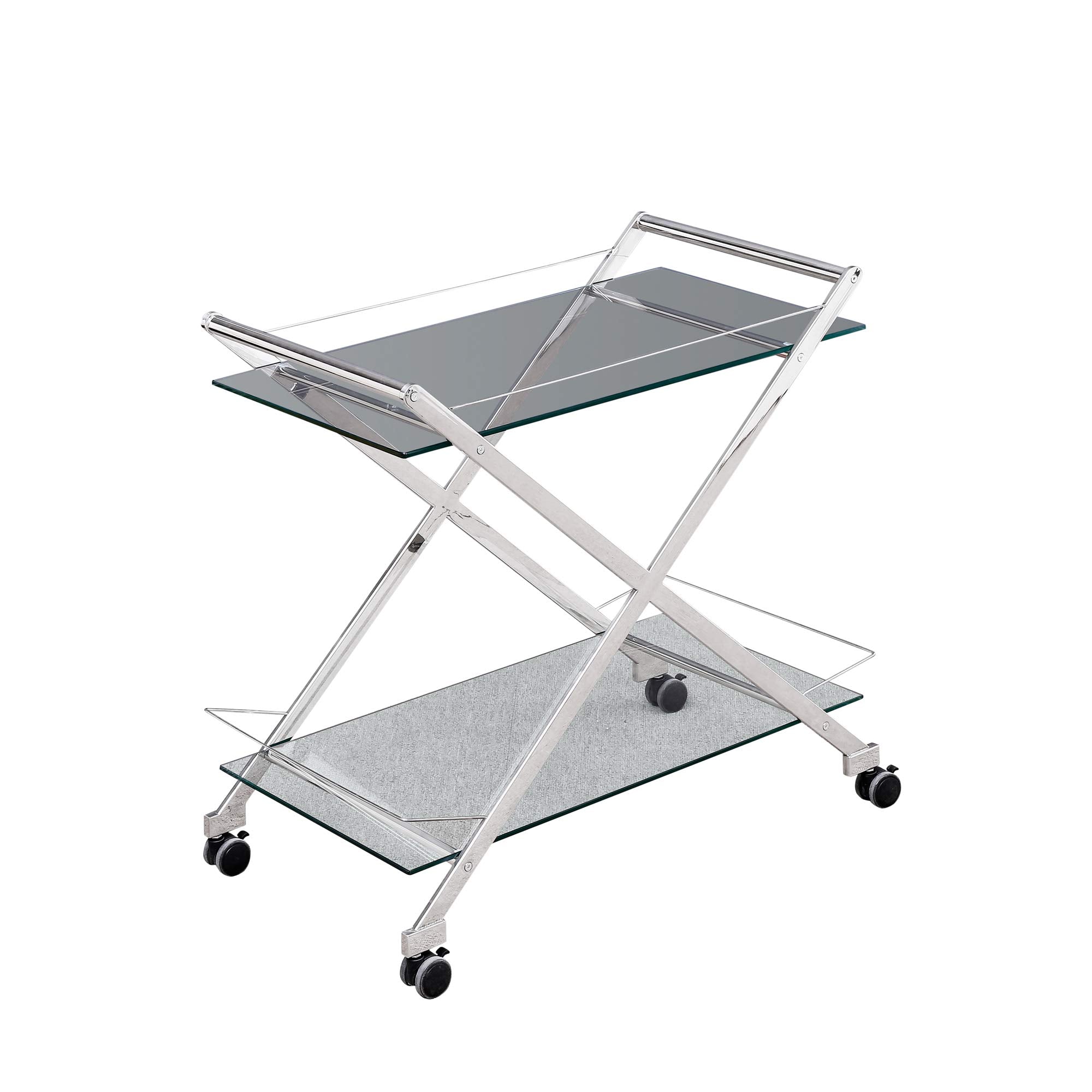 Rolling bar 31” silver Chico