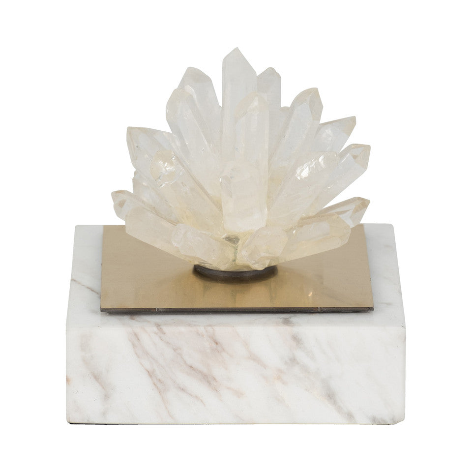 Julia Short Crystal And Marble Block