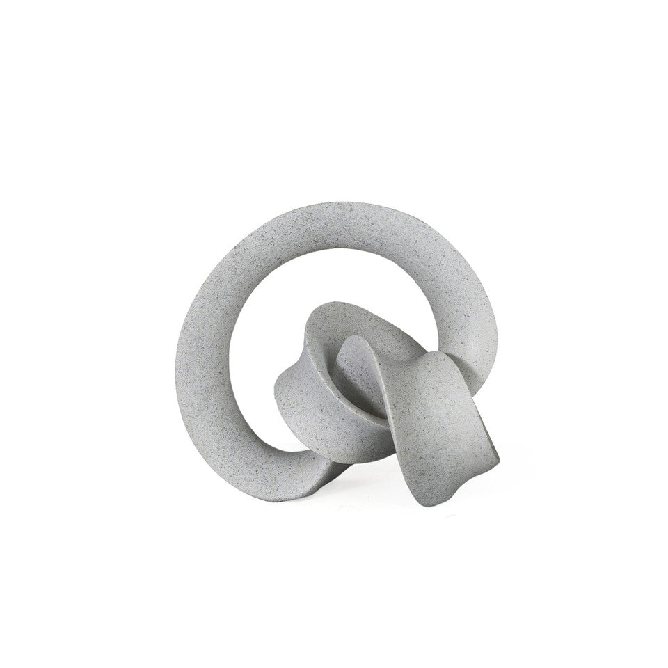 8" Menen Small Grey Loop Statuary