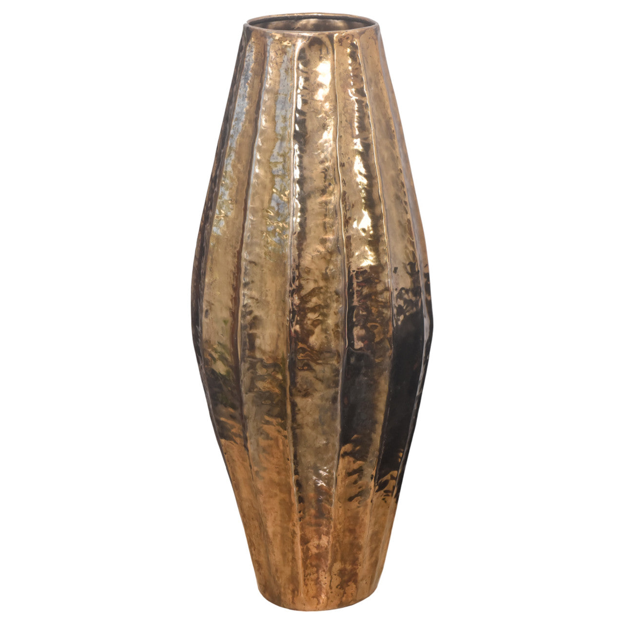 35" Viall Medium Gold Vase