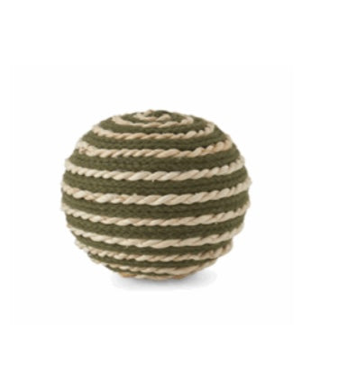 Tan & Dark Green Seagrass Ball