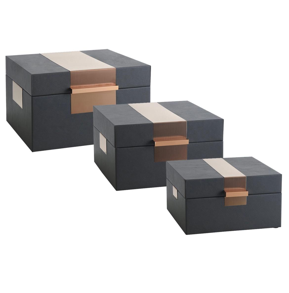 Leather Accessory Boxes